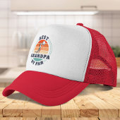 Retro vaders dag Beste opa, Par Golf, aangepast Trucker Pet