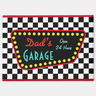 Retro Vaders Garage Magneet