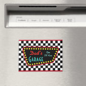 Retro Vaders Garage Magneet (Insitu (Vaatwasser))