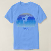 Retro Vail Ski Fan Skier Gift Skiing  Cool T-shirt (Design voorkant)