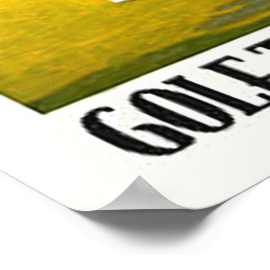 Retro Vail Valley Golfing Travel Poster (Hoek)