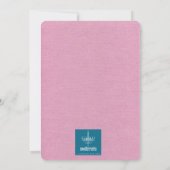 Retro Vakantie Camper Gepersonaliseerde Kerst Kaar Feestdagenkaart (Achterkant)