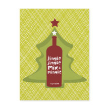 Retro Vakantie Cocktail Uitnodiging