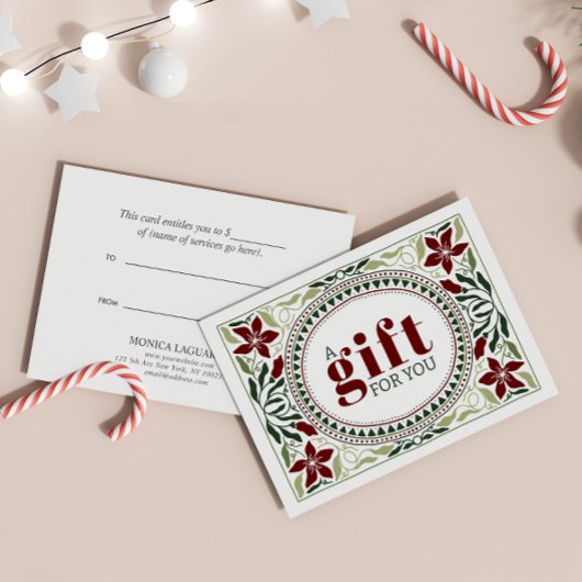 RETRO VAKANTIE GROENE BRUINE BLOEMEN LIJST KERSTMI