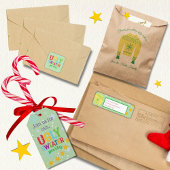 Retro Vakantie Lelijke Trui Kerstfeest Uitnodigen Feestdagenkaart