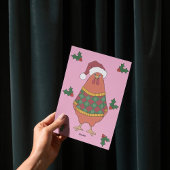 Retro Vakantie Lelijke Trui Kerstfeest Vierkante Sticker