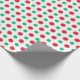 Retro vakantie Polka Dot Mid-Century Modern Cadeaupapier