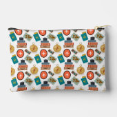 Retro Vakantie Reizen thema make-up Etui (Achterkant)