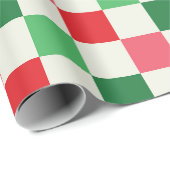 Retro vakantiecheck cadeaupapier (Rol Hoek)