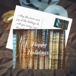 Retro-vakantielampjes Briefkaart