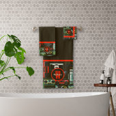 Retro-vakken Bad Handdoek