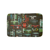 Retro-vakken Badmat (Voorkant)