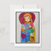 Retro Valentijn Bedankkaart (Voorkant)