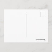 Retro  Valentijn beer Holiday briefkaart (Achterkant)