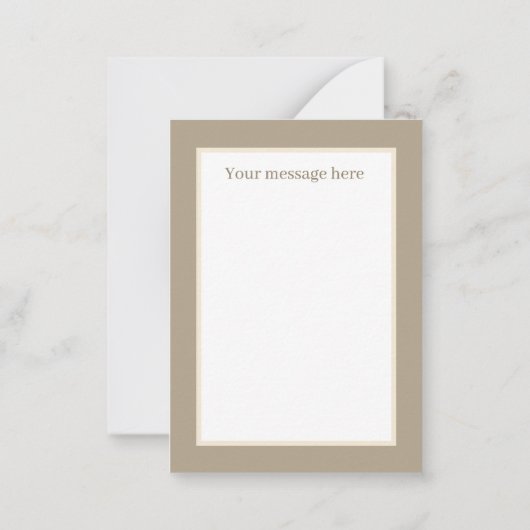 retro Valentijn beer voegt gevoel toe Notitiekaartje (Achterkant)