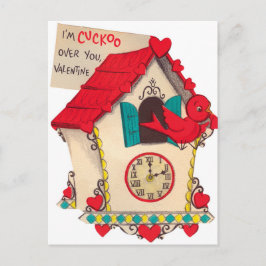 Retro Valentijn briefkaart Holiday