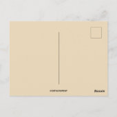 Retro Valentijn Cupid True and Constant Love Briefkaart (Achterkant)