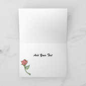 Retro Valentijn Feestdagen Kaart (Binnen)