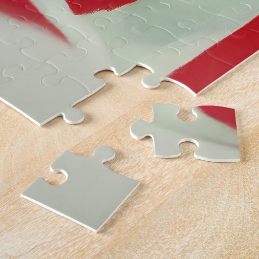 Retro Valentijn Flirty Guy Legpuzzel (Zijkant)