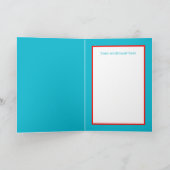 retro  Valentijn jongen voegt gevoel toe Feestdagen Kaart (Binnen)