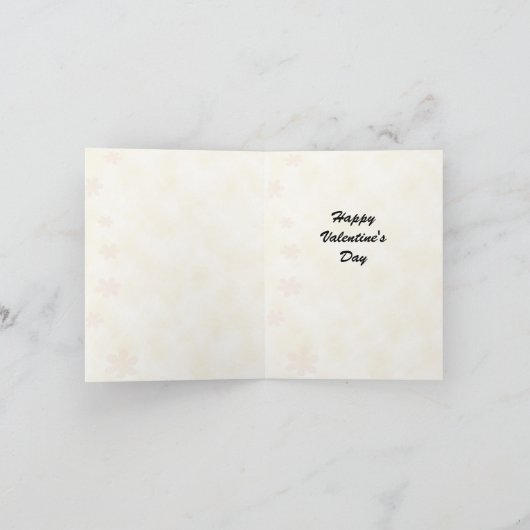 Retro Valentijn Kaart voor kinderen (Binnen)