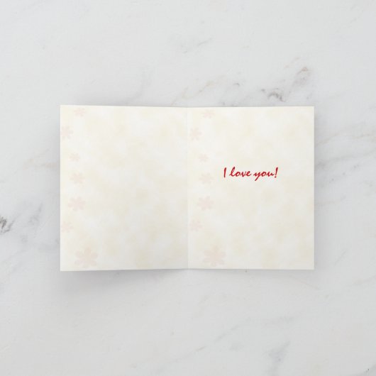 Retro Valentijn Kaart voor kinderen (Binnen)