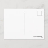 Retro  Valentijn kattefeestdag briefkaart (Achterkant)