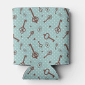 Retro Valentijn Keys Blikjeskoeler (Achterkant)