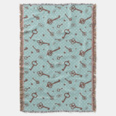 Retro Valentijn Keys Deken (Voorkant Verticaal)