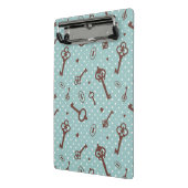 Retro Valentijn Keys Mini Klembord (Angled2)