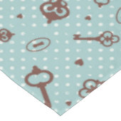 Retro Valentijn Keys Tafelkleed (Gekanteld)