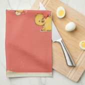 Retro Valentijn Kitsch  Kinderen Theedoek (Quarter Fold)