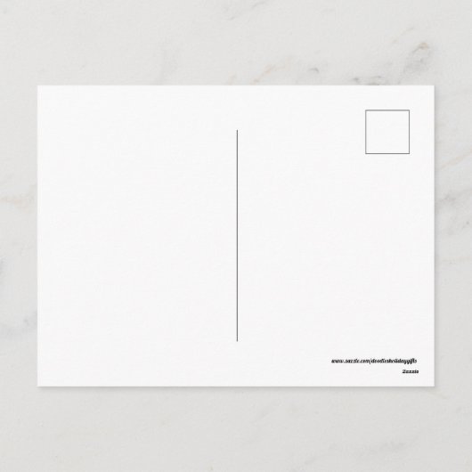 Retro  Valentijn Mummies Holiday briefkaart (Achterkant)