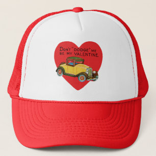 Retro Valentijn, ontwijk me niet, wees mijn Valent Trucker Pet