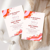 Retro Valentijn Sweetheart Twin 2e Verjaardag Kaart