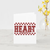 Retro Valentijn Vibes Heart Breaker Anti-valentijn Kaart (Gele Bloem)