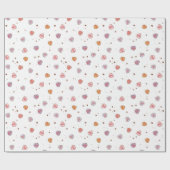 Retro Valentijns Cadeaupapier (Vlak)