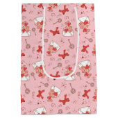 Retro Valentijns Medium Cadeauzakje (Achterkant)