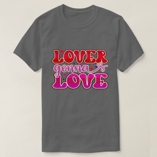 Retro valentijnsdag 24 t-shirt (Design voorkant)