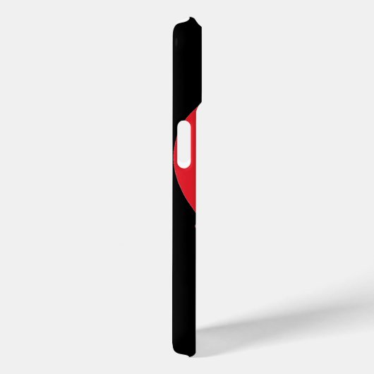  retro Valentijnsdag, jongen Vist harten Case-Mate iPhone Case (Achterkant / Rechts)