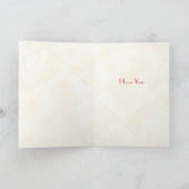 Retro Valentijnsdag Kaart (Binnen)