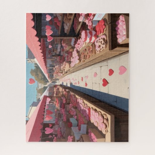 Retro Valentijnsdag Marvel Legpuzzel (Verticaal)