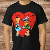  Retro Valentijnsdag, Meisje met Cowboy T-shirt