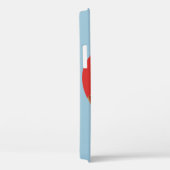  Retro Valentijnsdag, Meisje op een hek Case-Mate iPhone Case (Achterkant / Rechts)