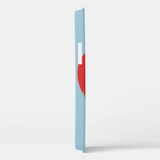  Retro Valentijnsdag, Meisje op een hek Case-Mate iPhone Case (Achterkant / Rechts)