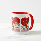 retro  Valentijnsdag Mok (Voorkant rechts)