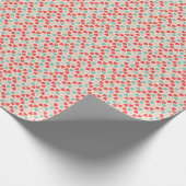Retro Valentijnsdag Patroon Cadeaupapier (Hoek)