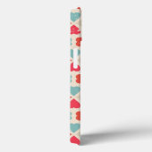 Retro Valentijnsdag Patroon Case-Mate iPhone Case (Achterkant / Rechts)