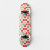 Retro Valentijnsdag Patroon Skateboard (Voorkant)