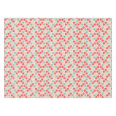 Retro Valentijnsdag Patroon Tafelkleed (Voorkant (Horizontaal))